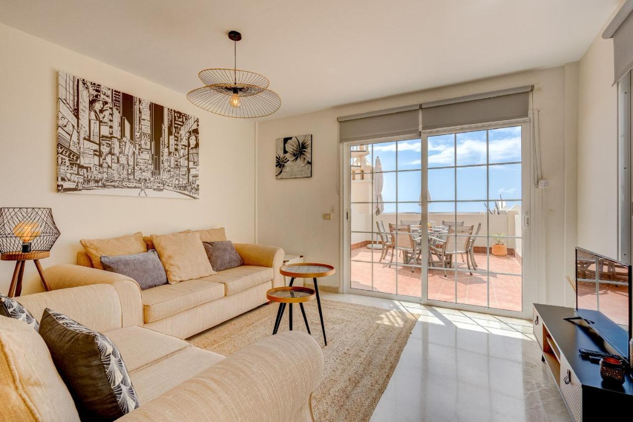 Penthouse With Great Sea View And Natural Reserve - Magnificent Swimming Pool - Calm And Bright Palm-mar Exterior photo